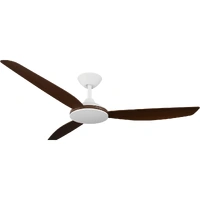 Calibo Condor 56" Smart DC Ceiling Fan White with Koa Blades