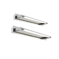 Cougar Coral LED Vanity Light Chrome