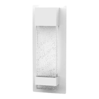 Calibo Coot 300mm Bubble Glass Wall Light White