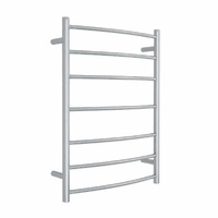 Thermorail CR44M Curved Round Polished Ladder Heated Towel Rail