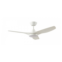 Ventair DC3 Ceiling Fan White with Light