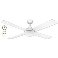 Martec Lifestyle DC Ceiling Fan White with LED Light