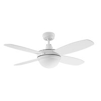 Martec Lifestyle Mini Ceiling Fan White with Light
