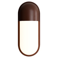 Calibo Drift Rust 10W Tri Colour LED Capsule Exterior Wall Light