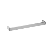Thermorail DSC6 Polished Stainless Steel Square Single Bar Heated Towel Rail