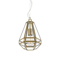 Telbix Espada 20 Pendant Antique Brass