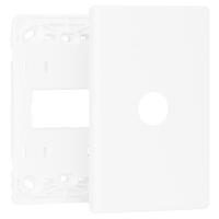 Legrand Excel Life 1 Gang Grid & Plate White