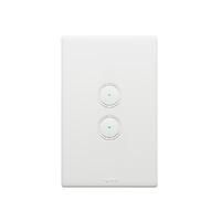 Legrand Excel Life with Netatmo 2 Gang Switch White