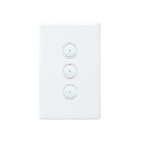 Legrand Excel Life with Netatmo 3 Gang Switch  Matt White