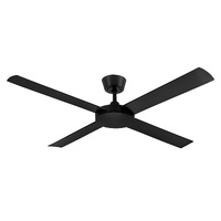 Fanco Eco Silent Pro DC 56″ Ceiling Fan Black No Light