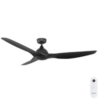 Fanco Horizon 2.0 DC 52" Ceiling Fan Black