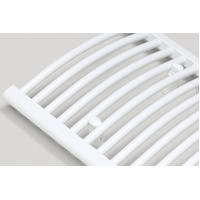 Finimetal Tahiti Surf 300W Electric Towel Rail Traffic White 638 x 500mm