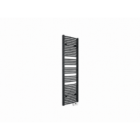 Finimetal Tahiti Surf 1250W Electric Towel Rail Black Textured 1628 x 750mm