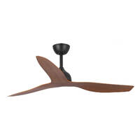 Fanco Eco Style DC 52" Ceiling Fan Black/Koa