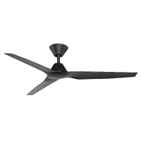 Fanco Infinity-ID DC Ceiling Fan 54" Black Smart Remote Control
