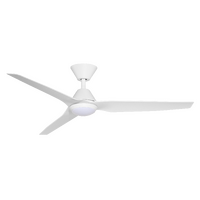 Fanco Infinity-ID DC Ceiling Fan 54" White Smart Remote Control LED Light