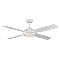 Mercator Anova DC Ceiling Fan White with LED Light