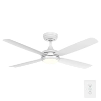 Mercator Colombo 52″ DC Ceiling Fan White with LED Light