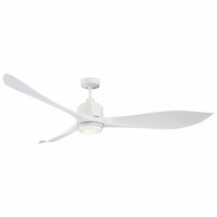 Mercator Eagle XL Ceiling Fan White with Light
