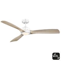 Mercator Minota DC Ceiling Fan with Light WH