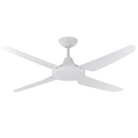 Mercator Clare 135cm AC Ceiling Fan White