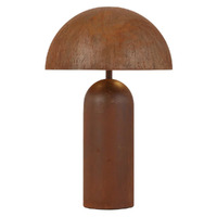 Telbix Ferum 46cm Rust 2 Light Table Lamp
