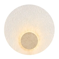 Telbix Fiora Beige Travertine 3W LED Wall Light