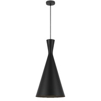 Telbix Flero 30cm Black Pendant Light