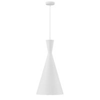 Telbix Flero 30cm White Pendant Light