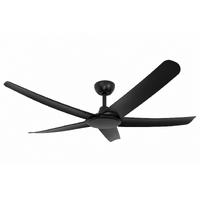 ThreeSixty FlatJET 52 Inch DC Ceiling Fan Black