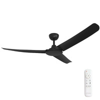 ThreeSixty FlatJET 56" DC Ceiling Fan Black