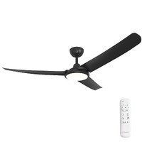 ThreeSixty FlatJET DC Ceiling Fan LED Black