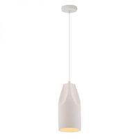 Telbix Forma 26cm White Aluminium Pendant Light