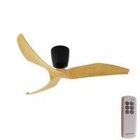 Aeratron FR3 DC Ceiling Fan 50" Black/Light Timber