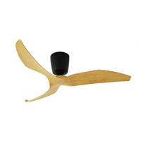 Aeratron FR3 DC Ceiling Fan 50" Black/Light Timber