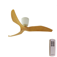 Aeratron FR3 DC Ceiling Fan 50" White/Light Timber