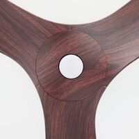 AeroDC Aeratron FR3 Ceiling Fan Light Kit Dark Timber