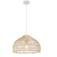 Telbix Frya 40cm Natural Rattan Pendant Light