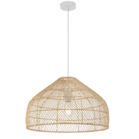 Telbix Frya 50cm Natural Rattan Pendant Light