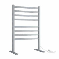 Thermorail FS55E Straight Flat Free-Standing Heated Towel Rail