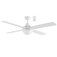 Martec Four Seasons Link Ceiling Fan White with Light & Remote