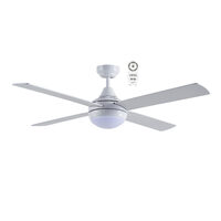 Martec Four Seasons Link DC Ceiling Fan White with LED Light