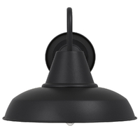 Telbix Gordon Black Exterior Wall Light