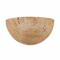 Telbix Gotico GU10 Cast Stone Wall Light Beige