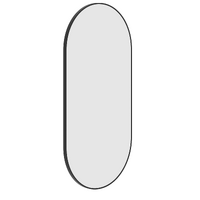 Ablaze Havana Pill Black Framed Mirror