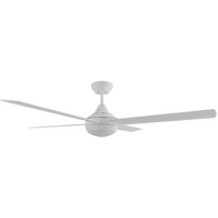 Calibo Heron AC 48" White Ceiling Fan with LED Light
