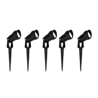 Havit Spitze 5x 3W WIFI LED Garden Spike Light Kit Black