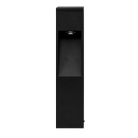 Havit Fedor Square Aluminium Black 240V Bollard Light