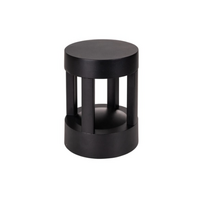 Havit Lighting Pelare Black Round 200mm 12W 24V Tri Colour LED Pillar Light