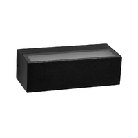 Havit Lighting Siena Black 9W Tri Colour Dimmable LED Up and Down Wall Light